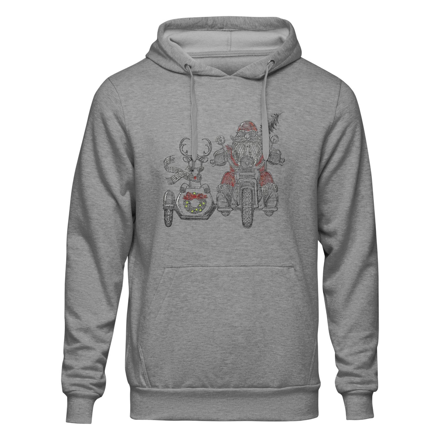 HOODIE UNISEX CHRISTMAS BIKER perfekt für WEIHNACHTEN