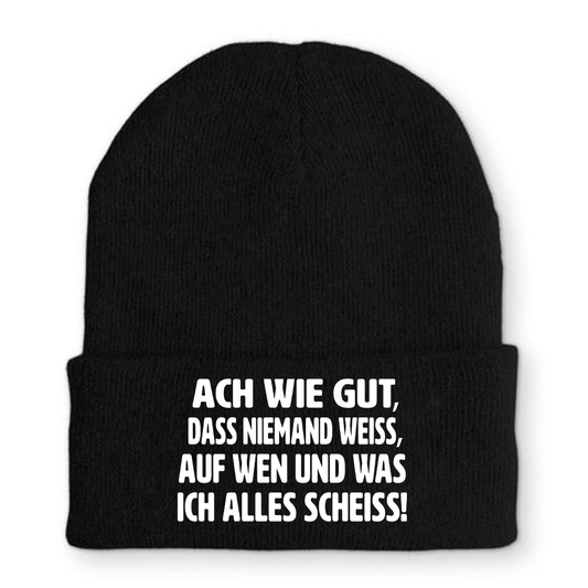 Mütze ach wie gut