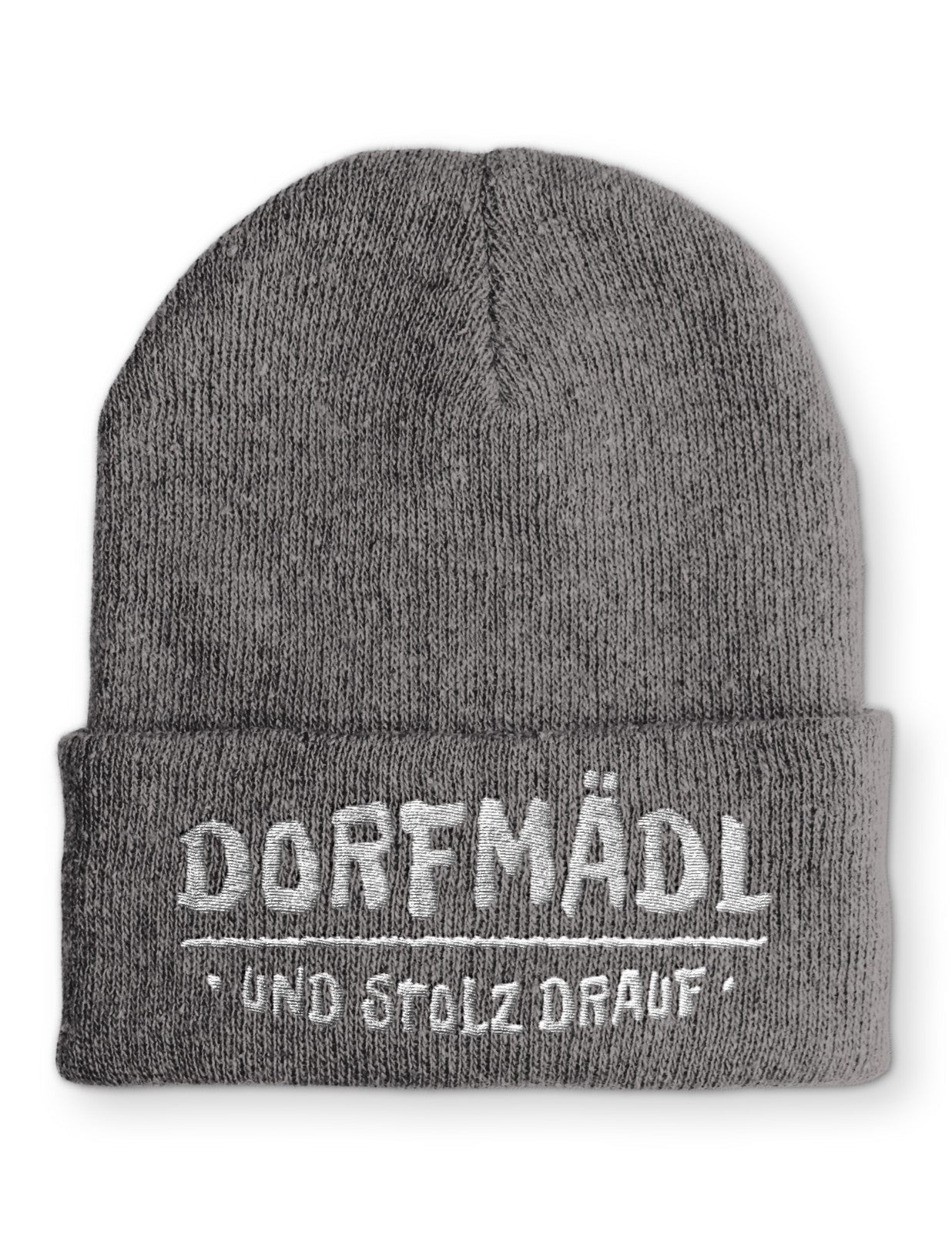 Mütze Dorfmädel und Stolz drauf