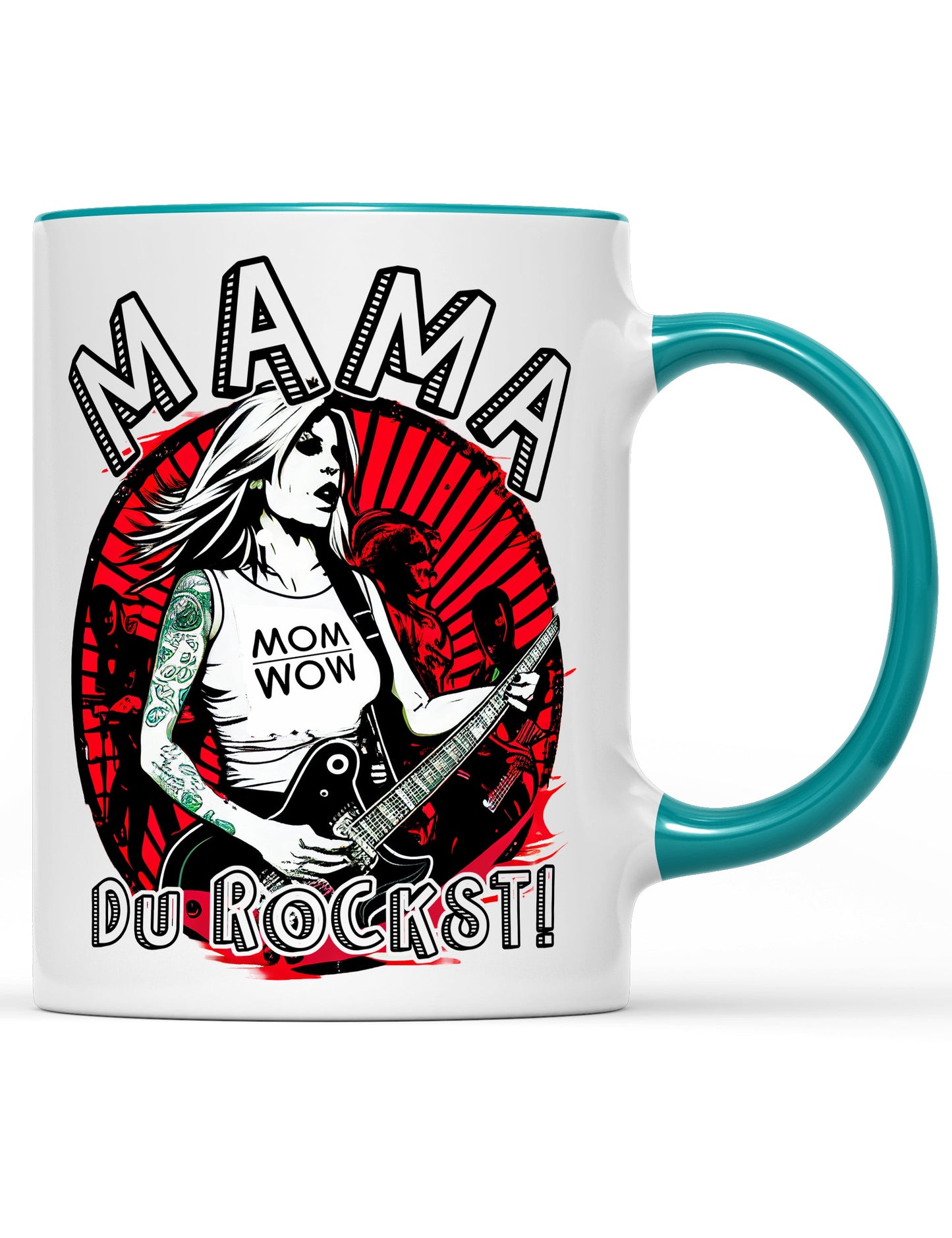 Tasse Mama du rockst! Muttertag Special