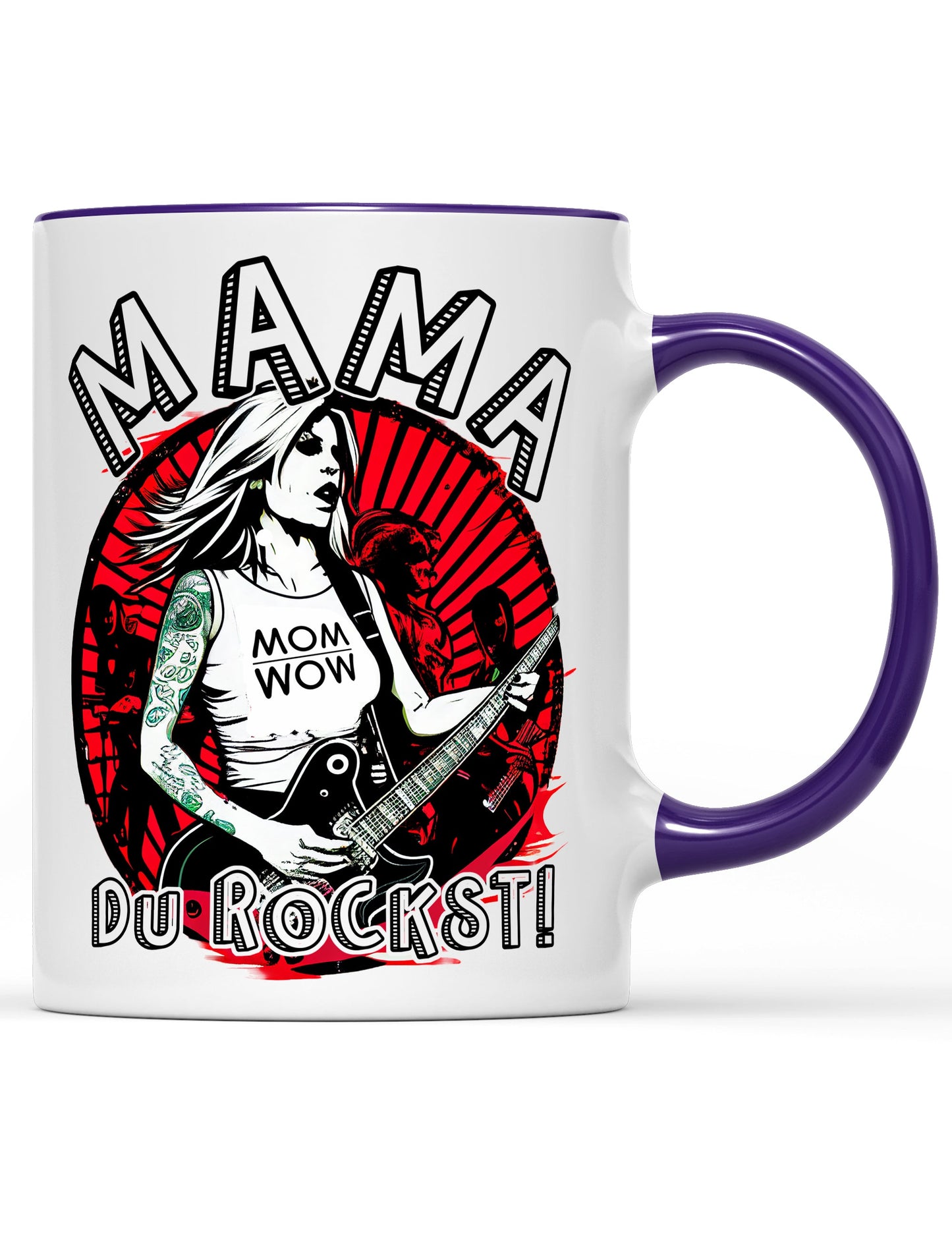 Tasse Mama du rockst! Muttertag Special