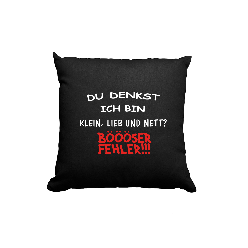Kissen Klein, lieb und nett