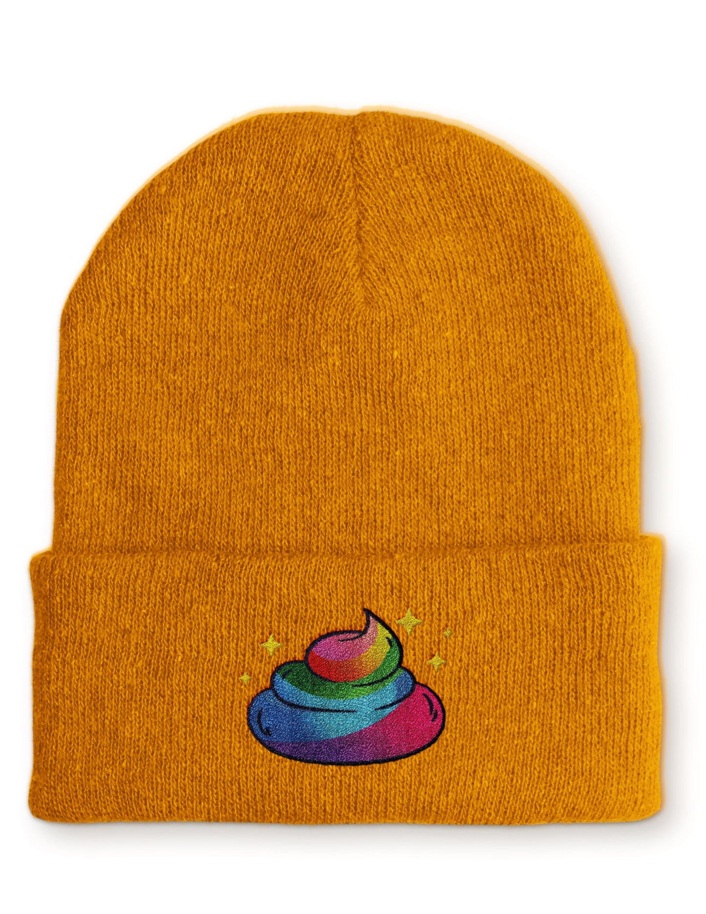 Einhorn Poop Statement Beanie Mütze mit Spruch