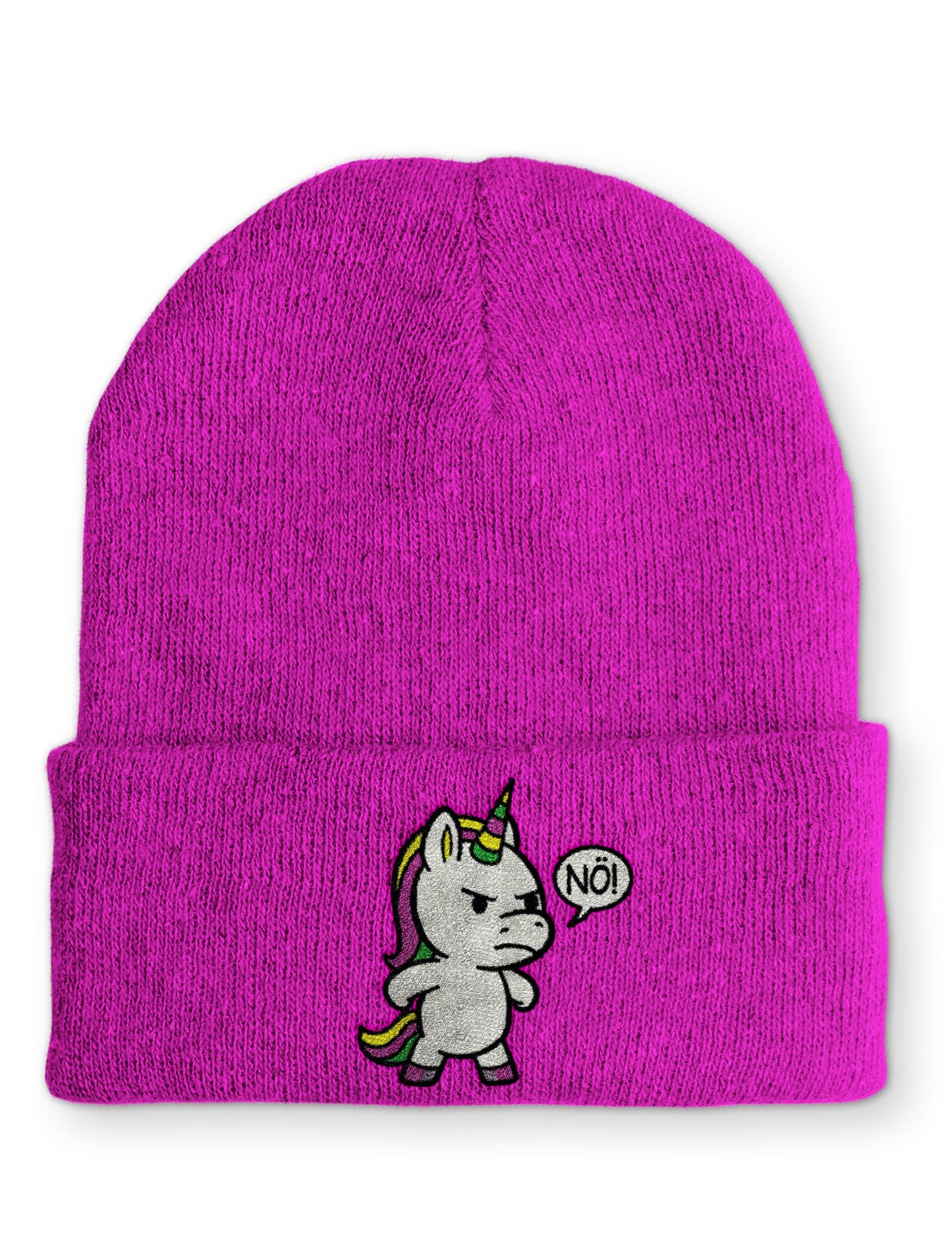 Mütze Einhorn Nö
