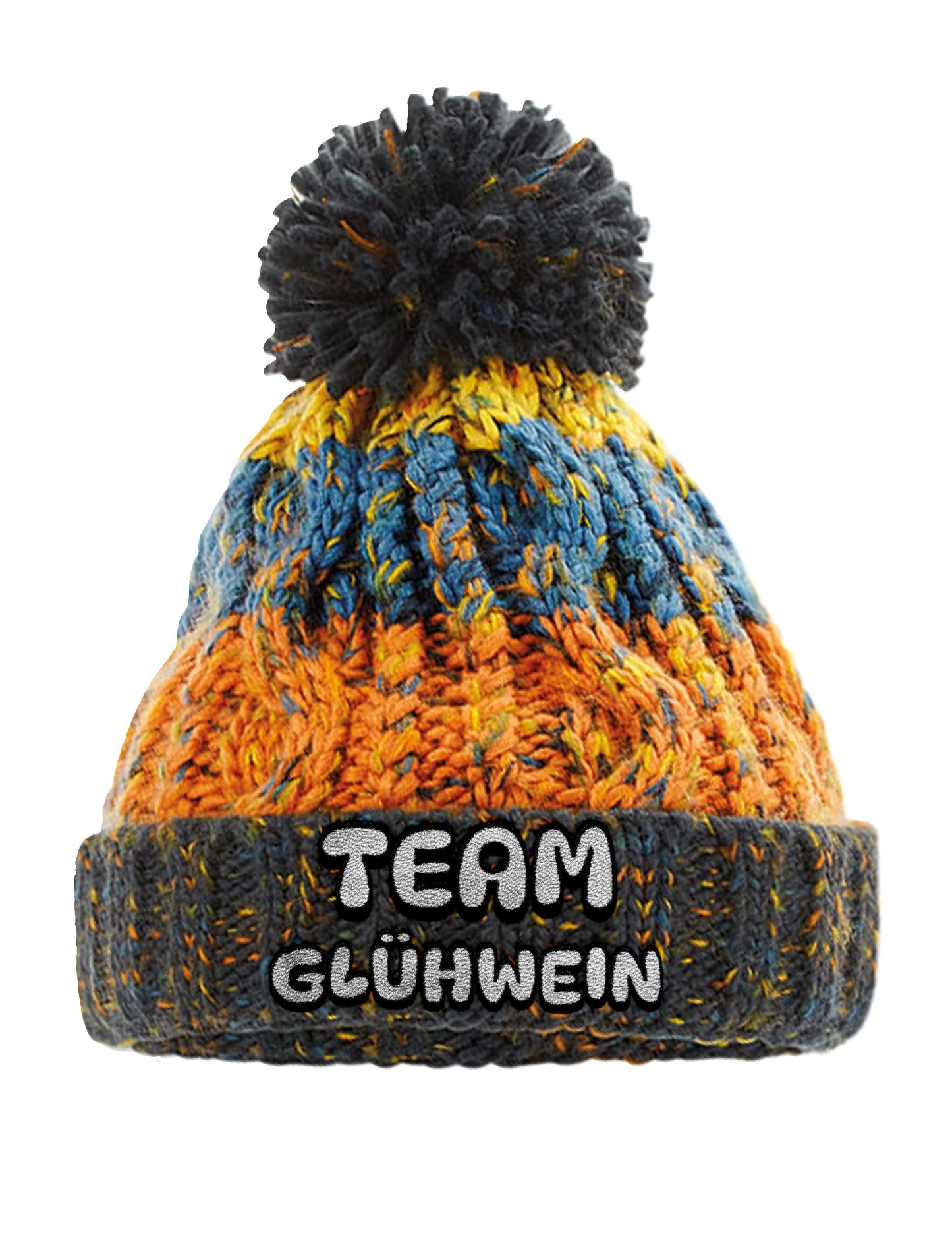 Team Glühwein Bommelmütze
