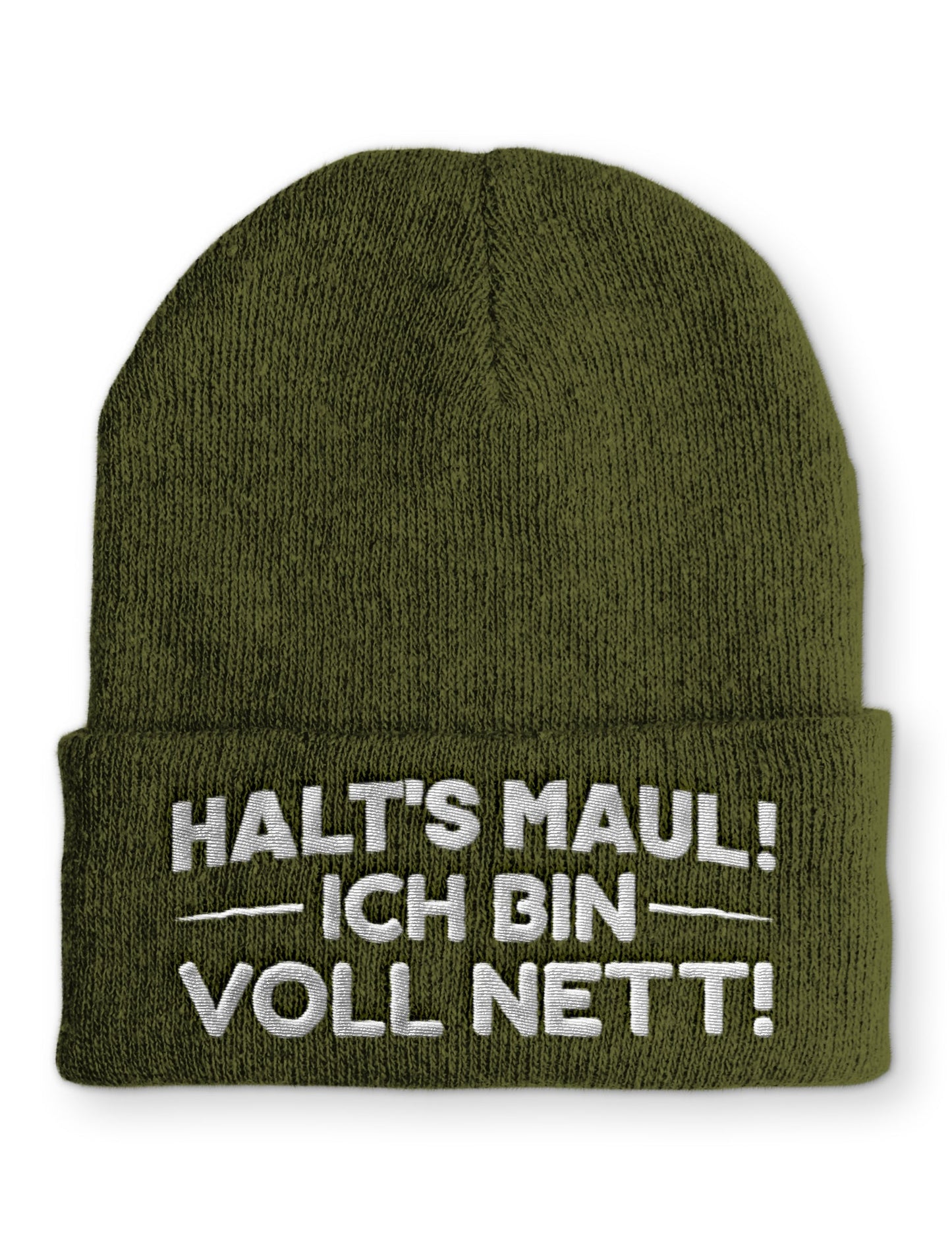 Mütze Halt´s Maul! Ich bin voll Nett!