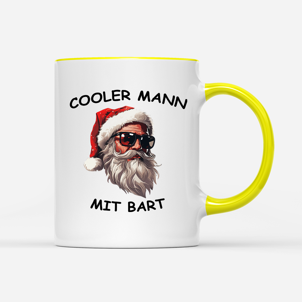 Tasse Cooler Mann mit Bart