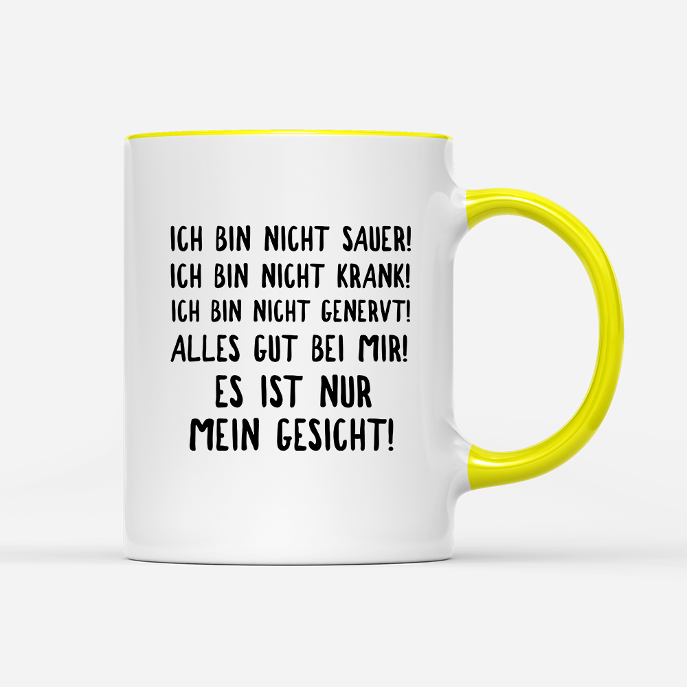 Tasse Mein Gesicht