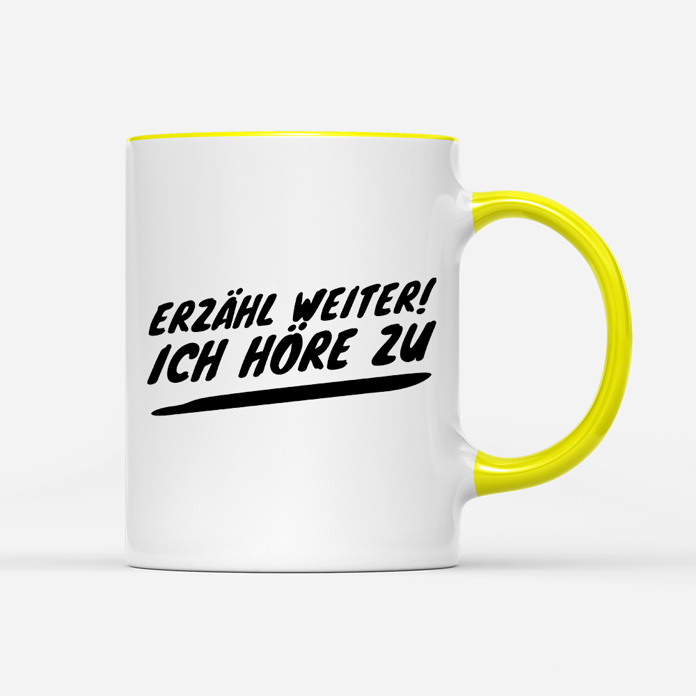 Tasse Erzähl weiter