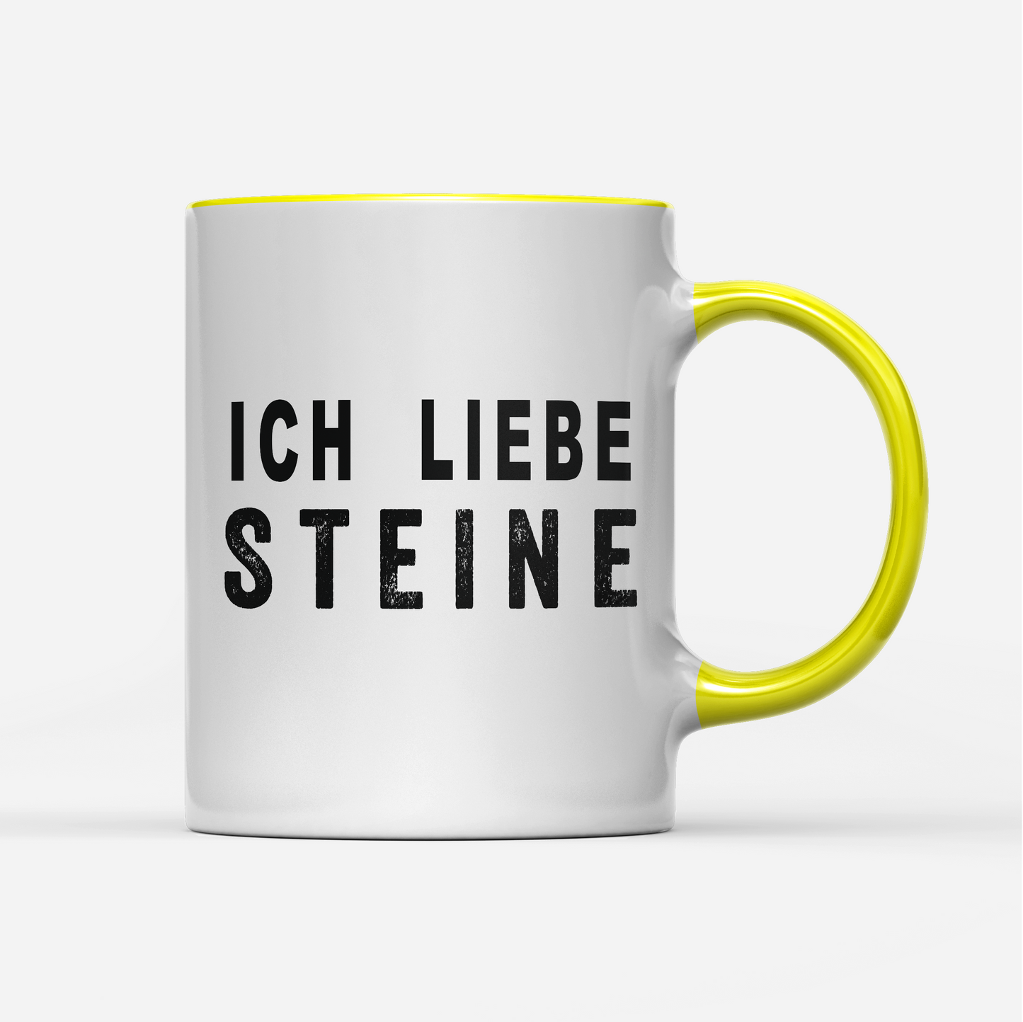 Tasse Ich liebe Steine