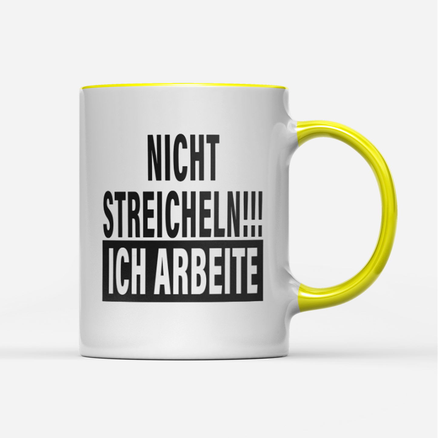 Tasse Nicht Streicheln