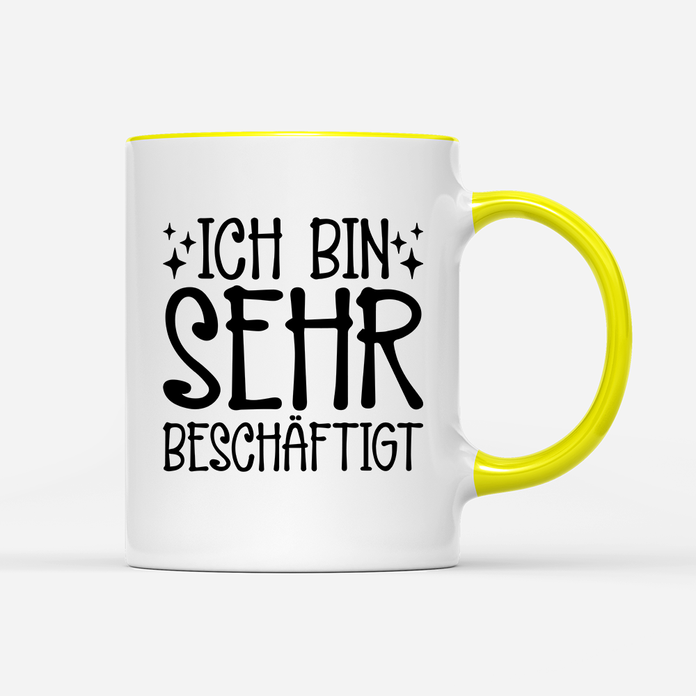 Tasse Ich bin sehr beschäftigt