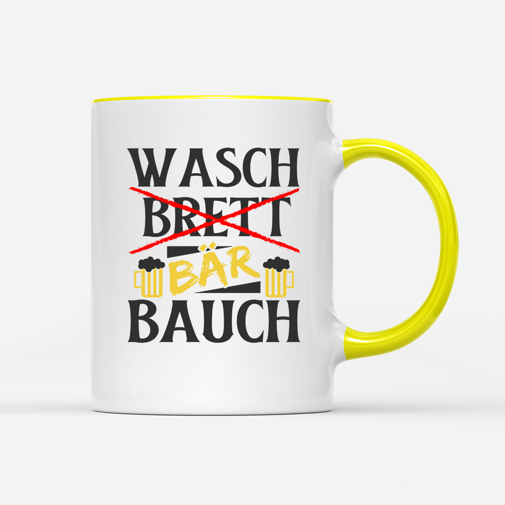 Tasse Wasch Bär Bauch