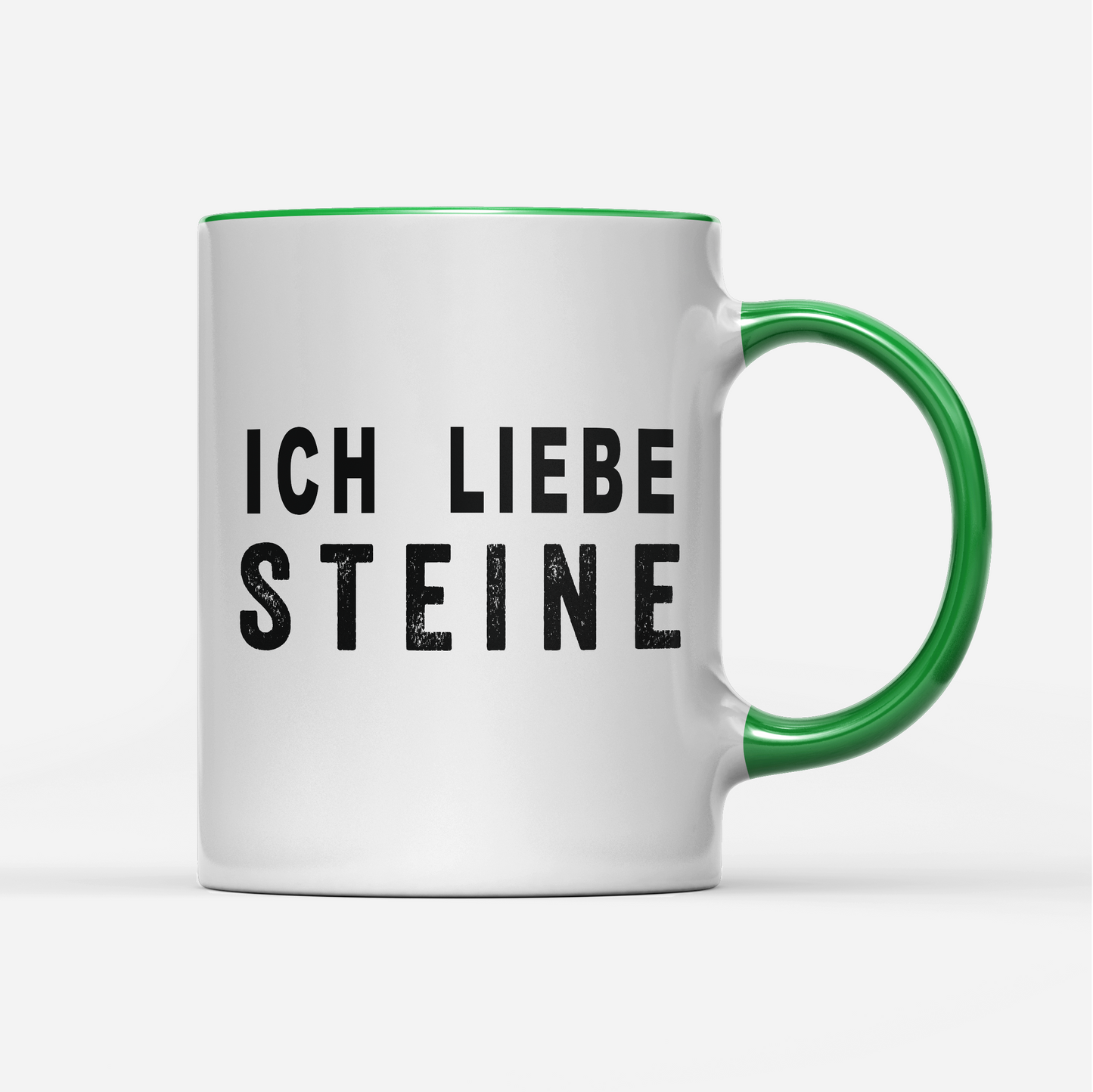 Tasse Ich liebe Steine