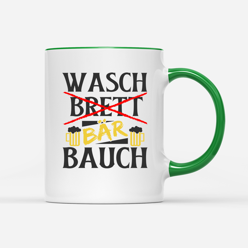Tasse Wasch Bär Bauch