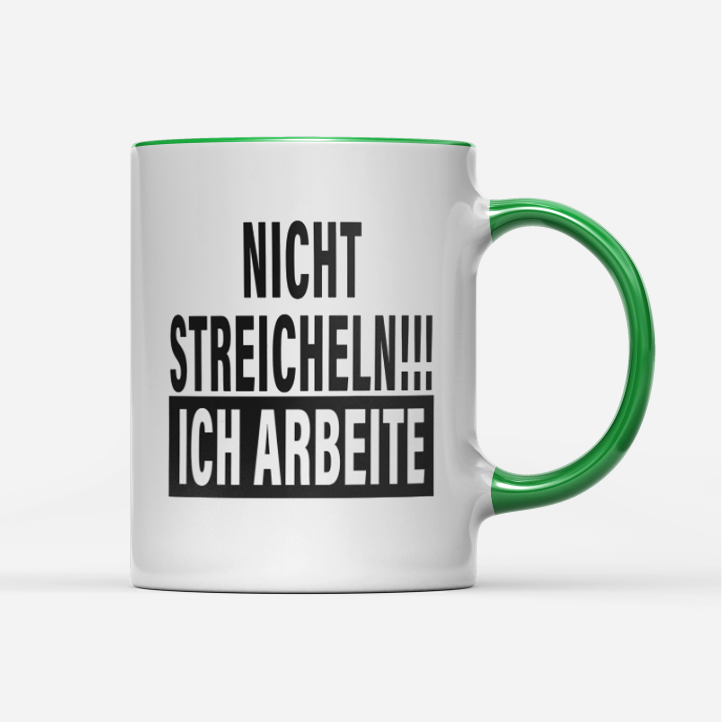 Tasse Nicht Streicheln