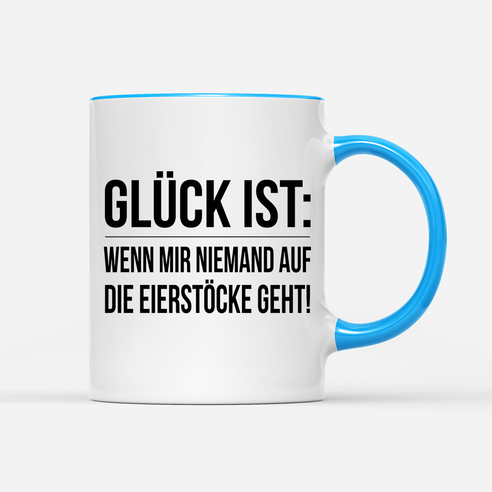 Tasse Glück ist Eierstöcke