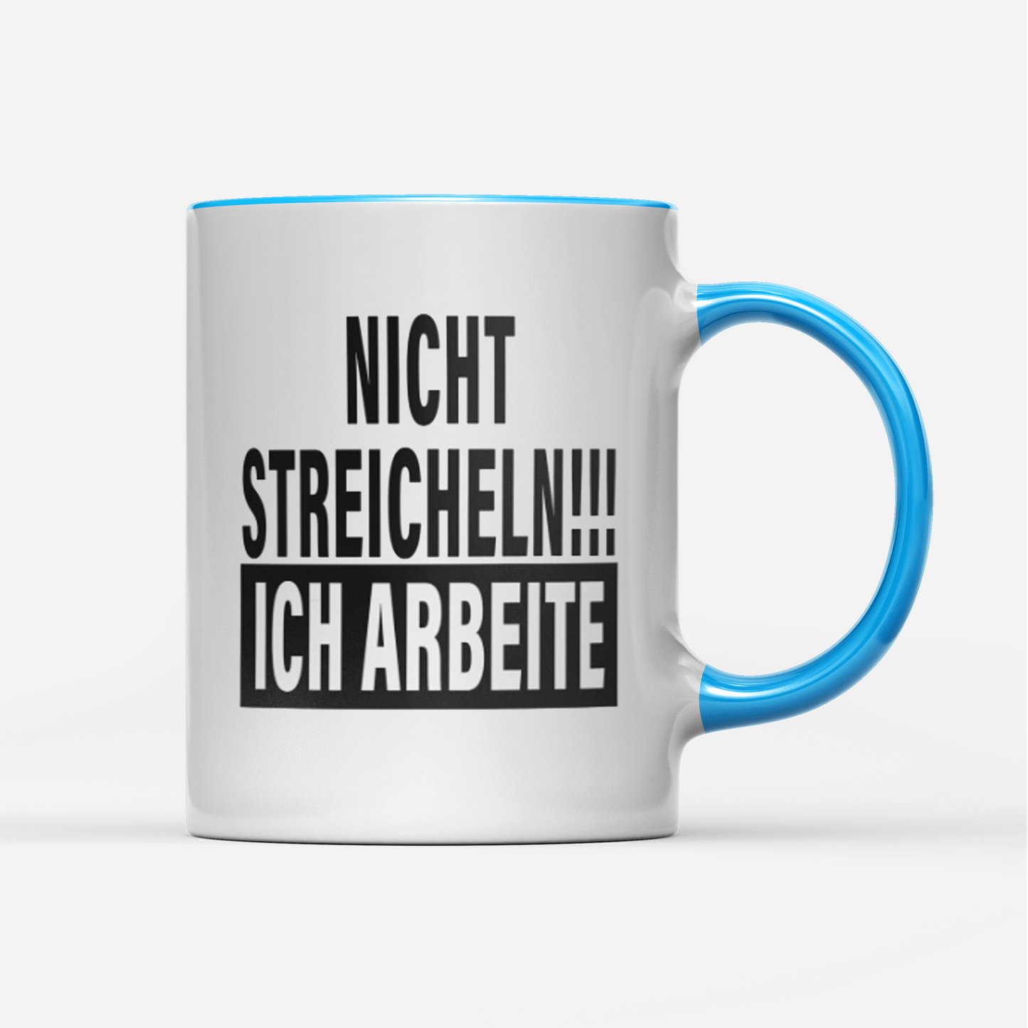 Tasse Nicht Streicheln