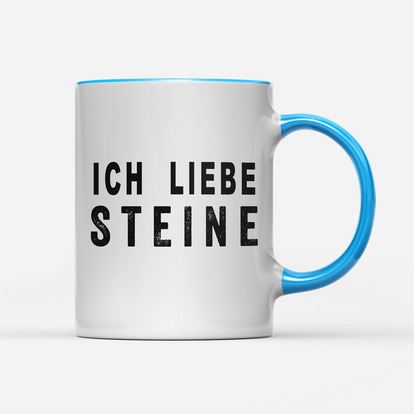 Tasse Ich liebe Steine