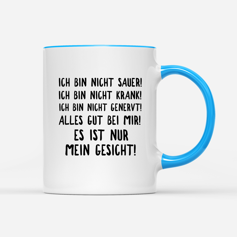 Tasse Mein Gesicht