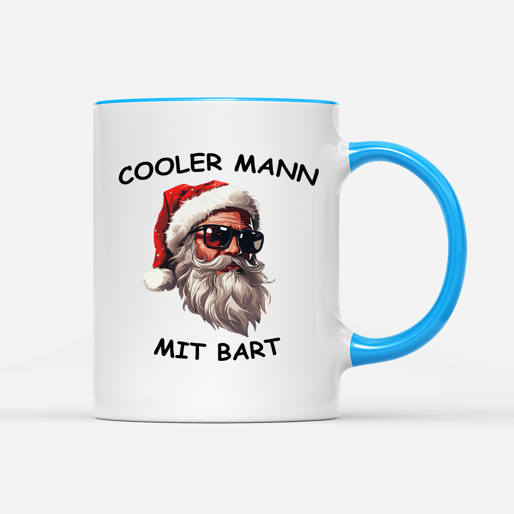 Tasse Cooler Mann mit Bart