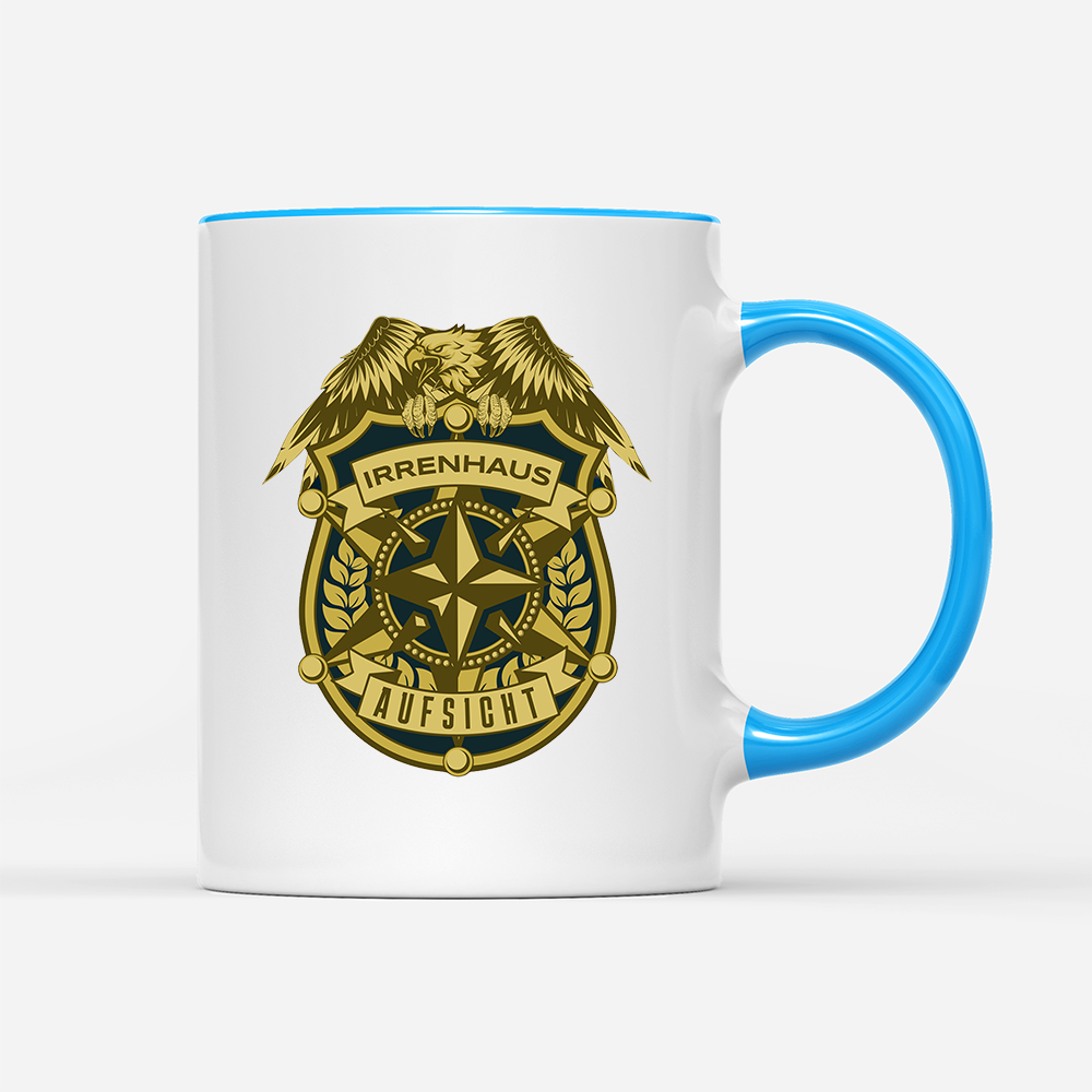 Tasse Irrenhaus Aufsicht
