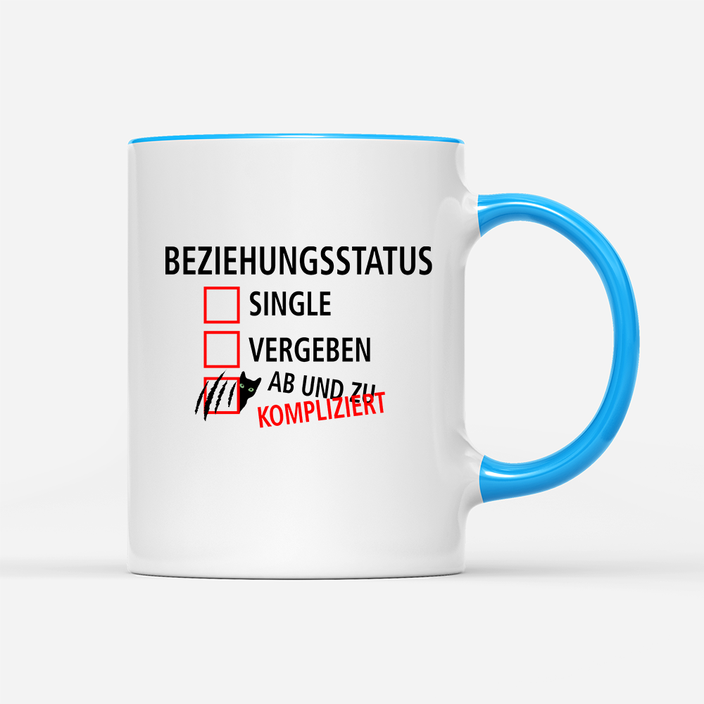 Tasse Beziehungsstatus kompliziert