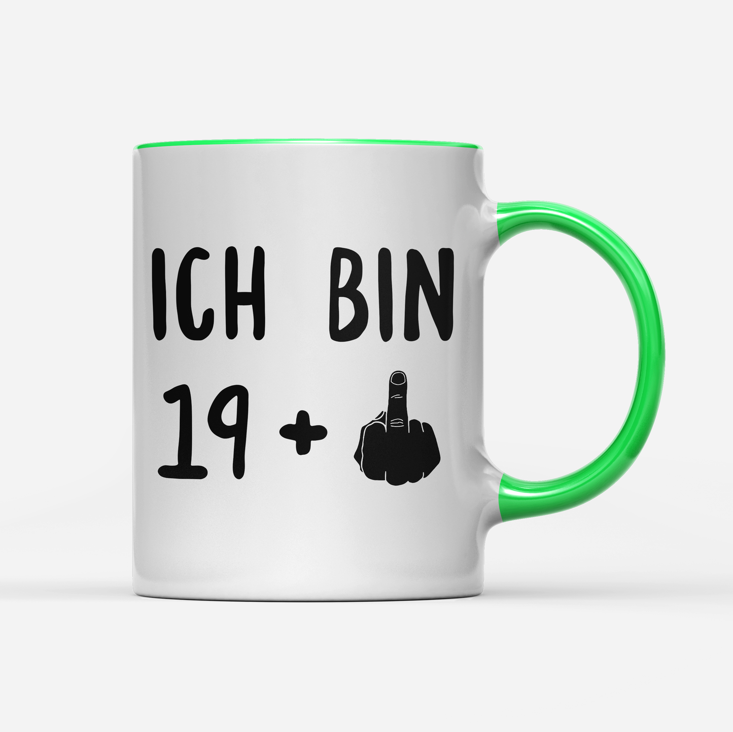 Tasse Ich bin 19+
