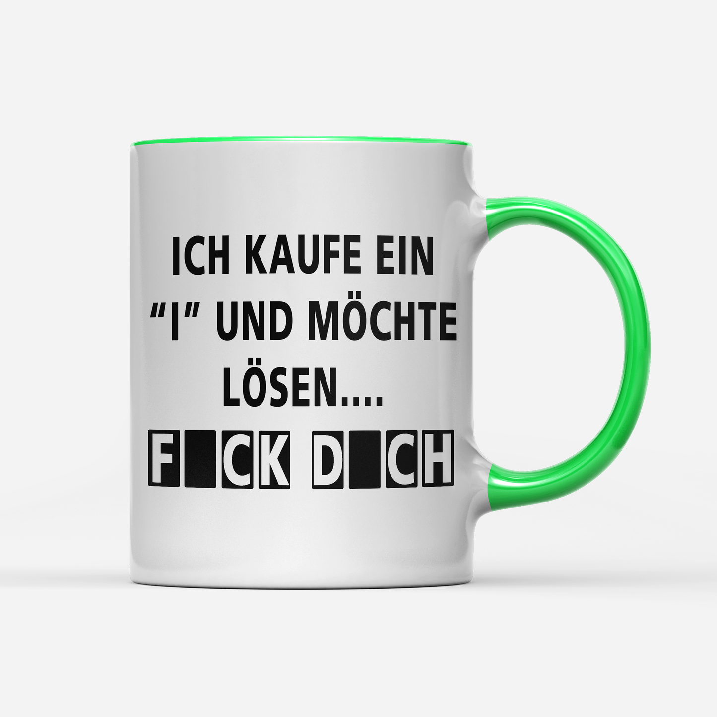Tasse Kaufe ein i