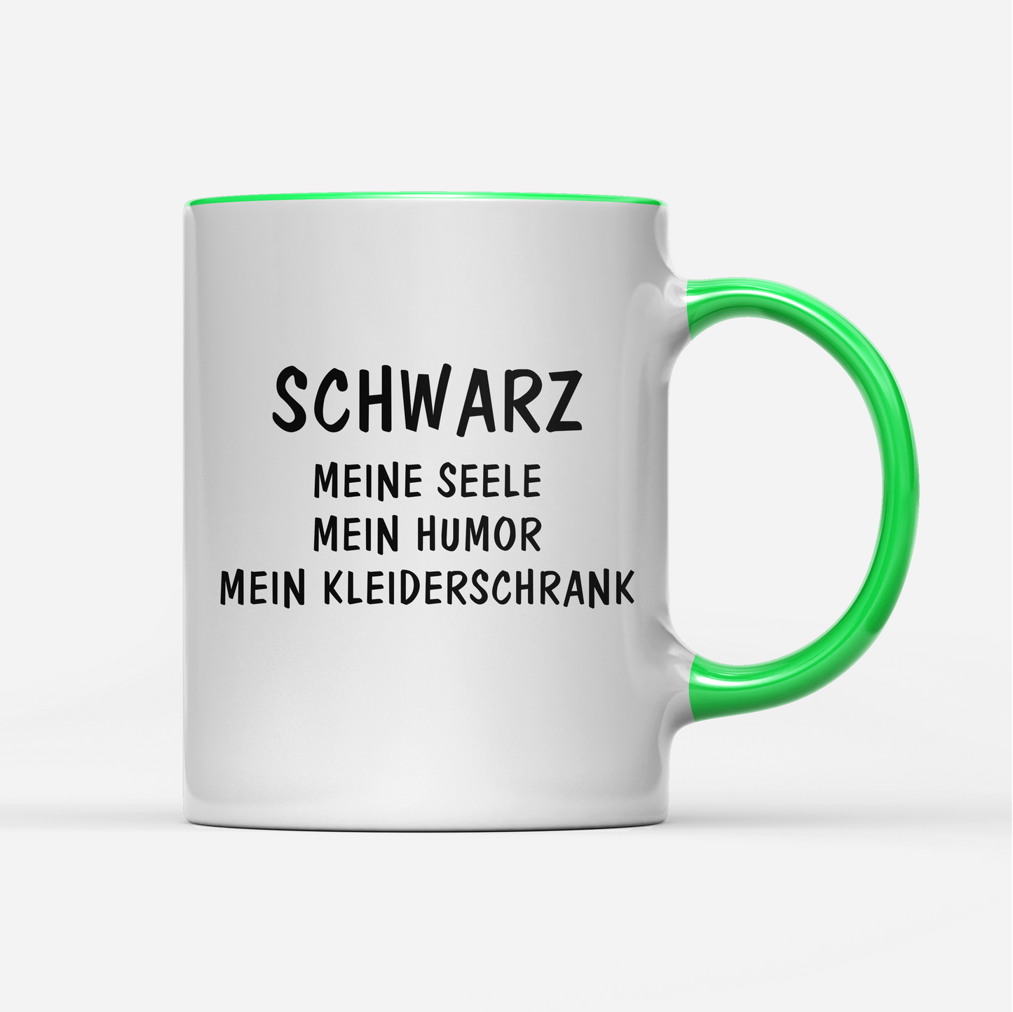 Tasse Schwarz