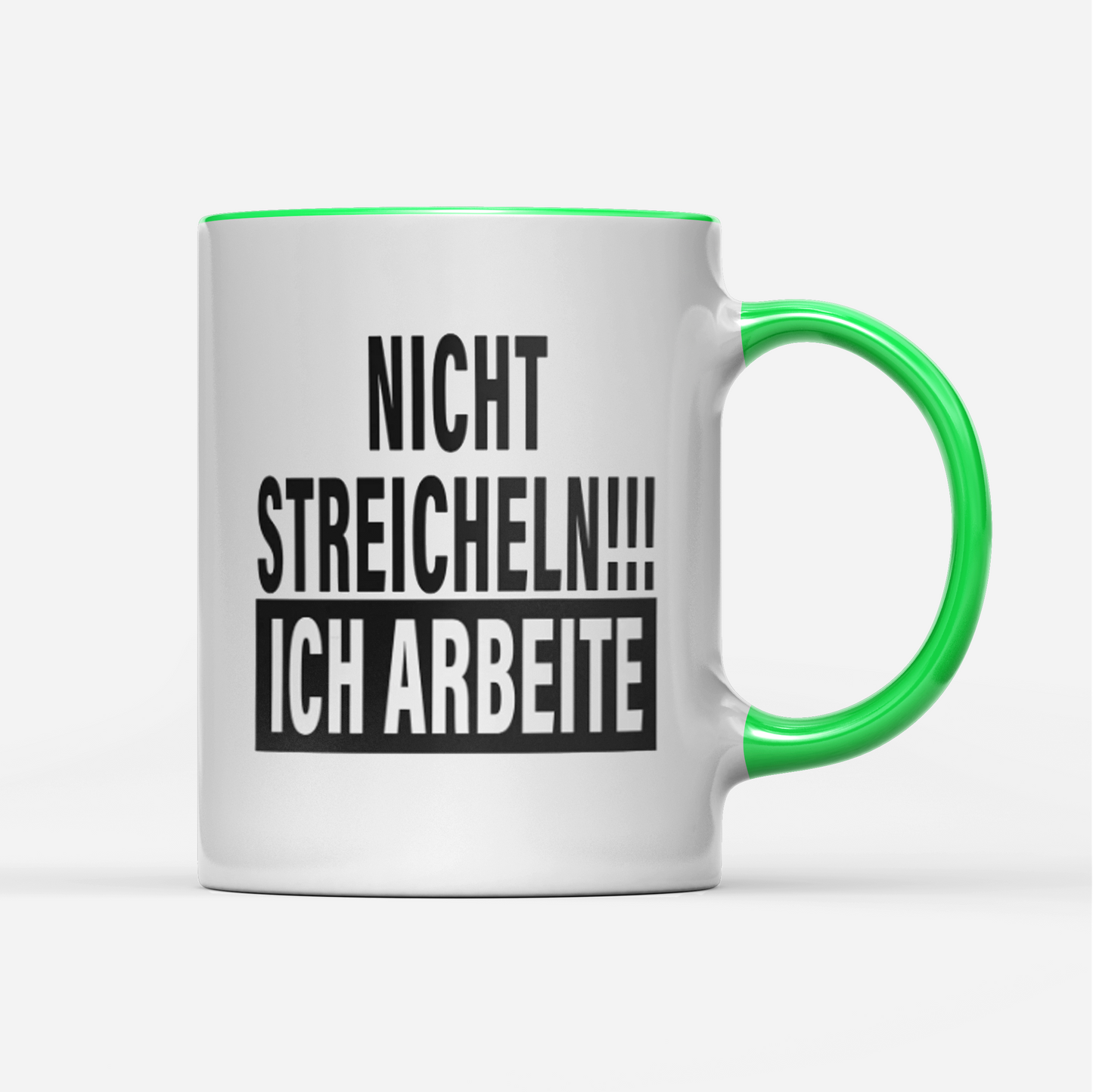 Tasse Nicht Streicheln