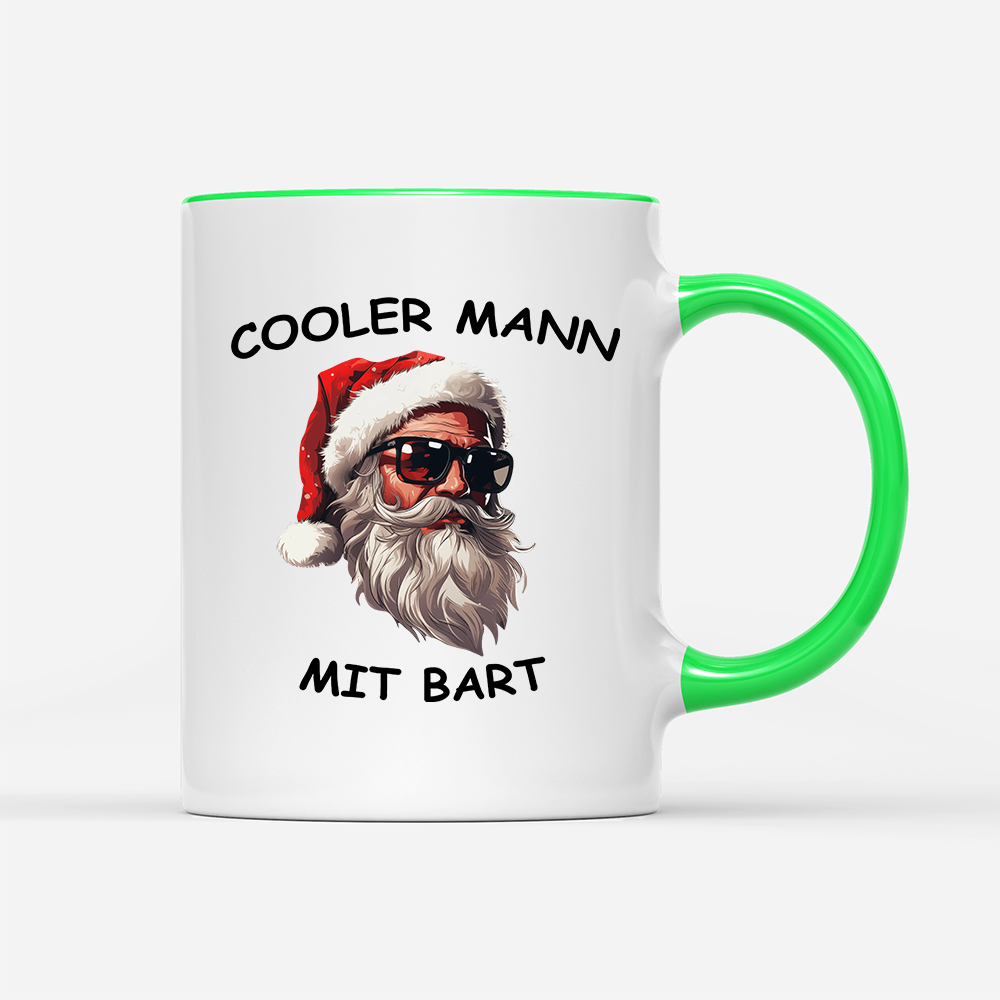 Tasse Cooler Mann mit Bart