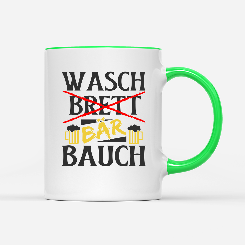 Tasse Wasch Bär Bauch