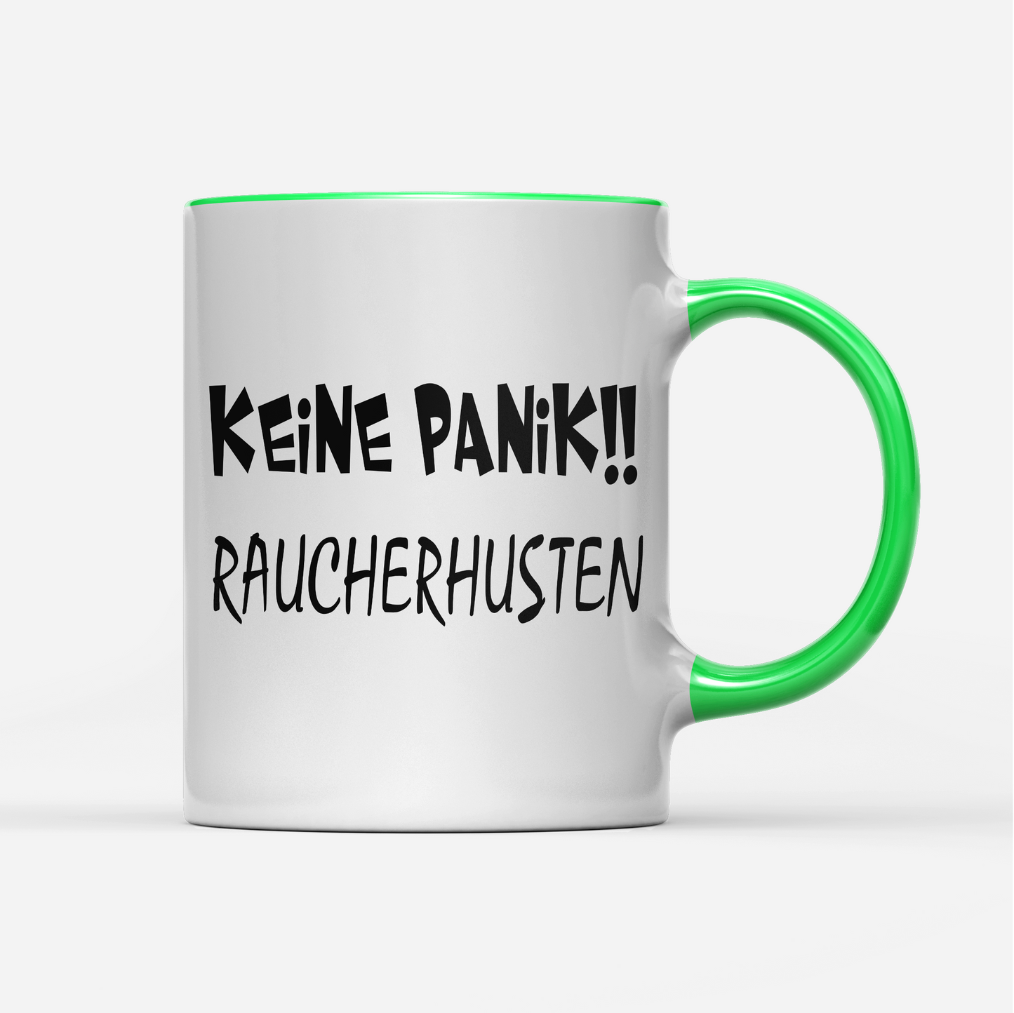 Tasse Keine Panik Raucherhusten