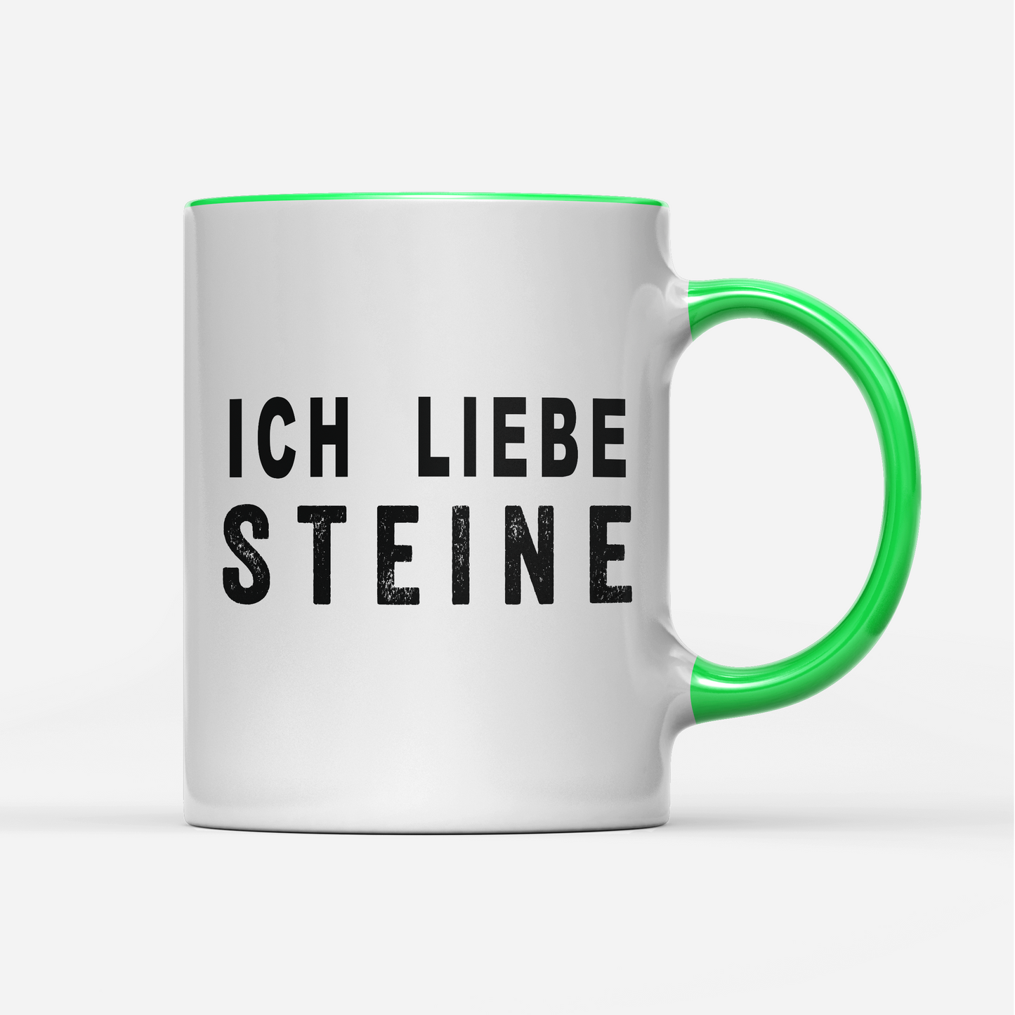 Tasse Ich liebe Steine