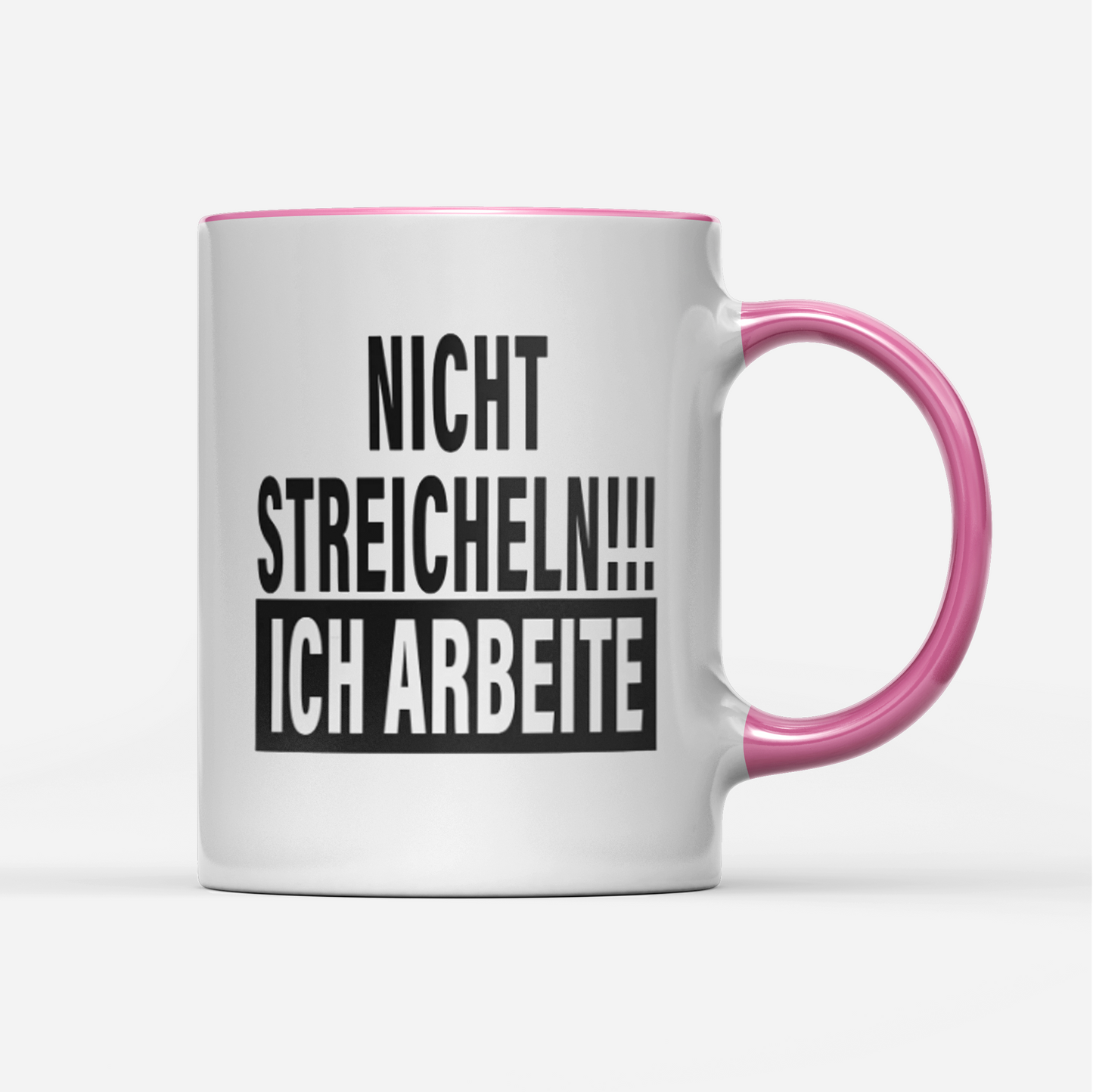 Tasse Nicht Streicheln