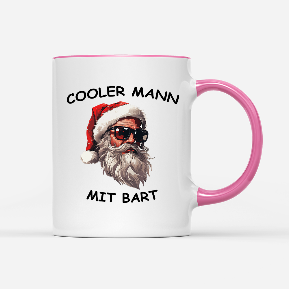 Tasse Cooler Mann mit Bart