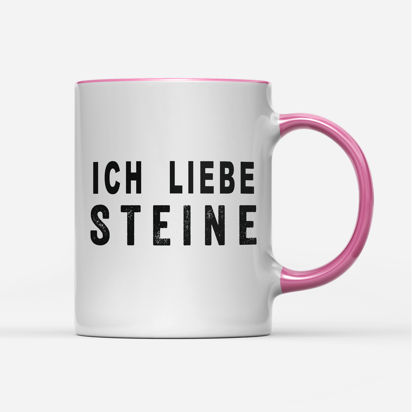 Tasse Ich liebe Steine