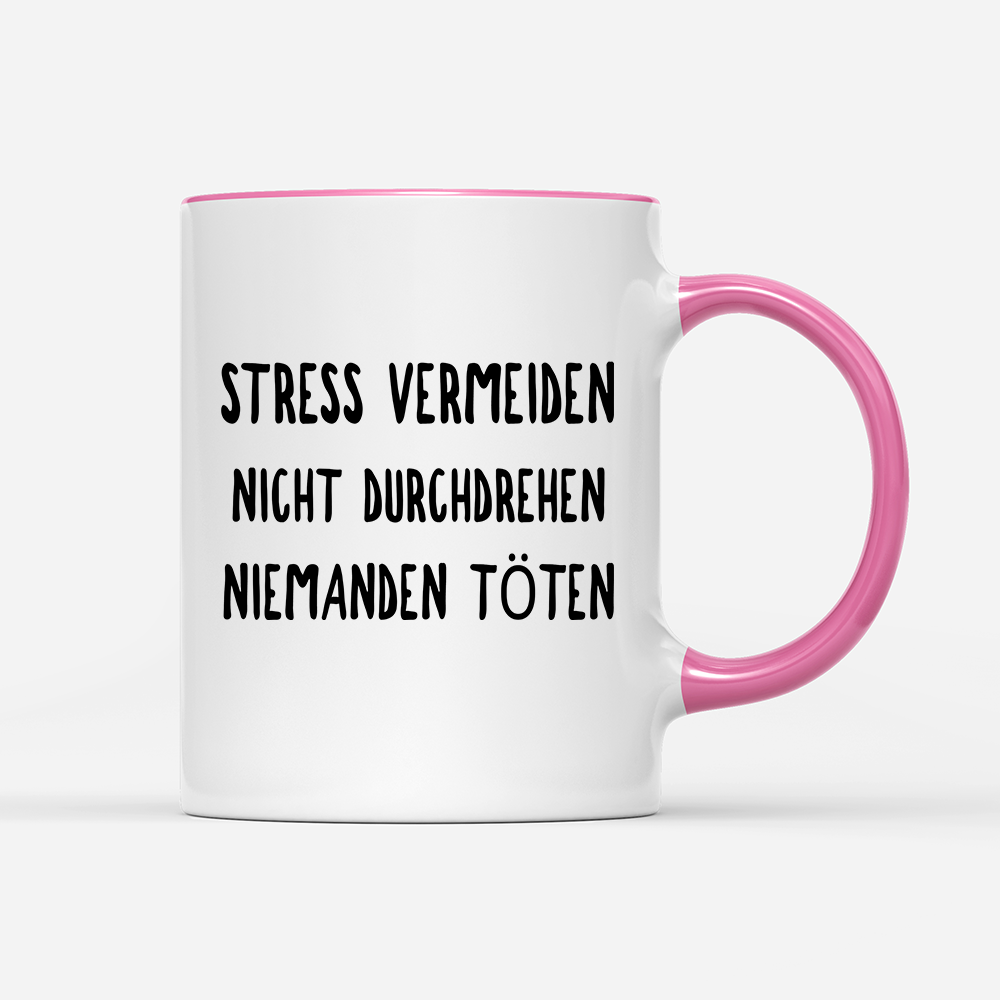Tasse Stress vermeiden