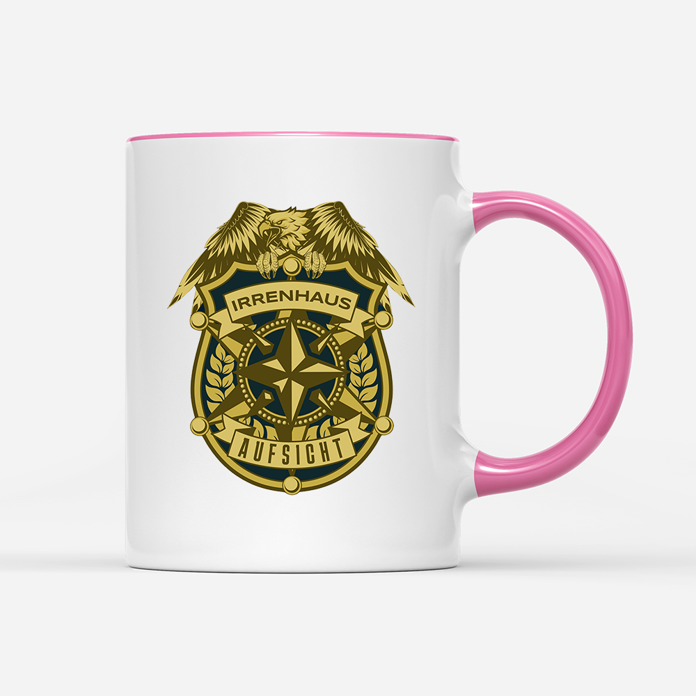 Tasse Irrenhaus Aufsicht