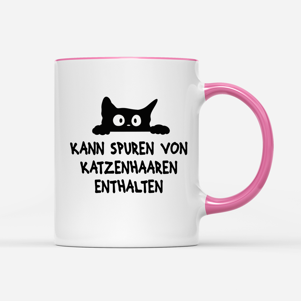 Tasse Kann spuren von Katzenhaaren enthalten