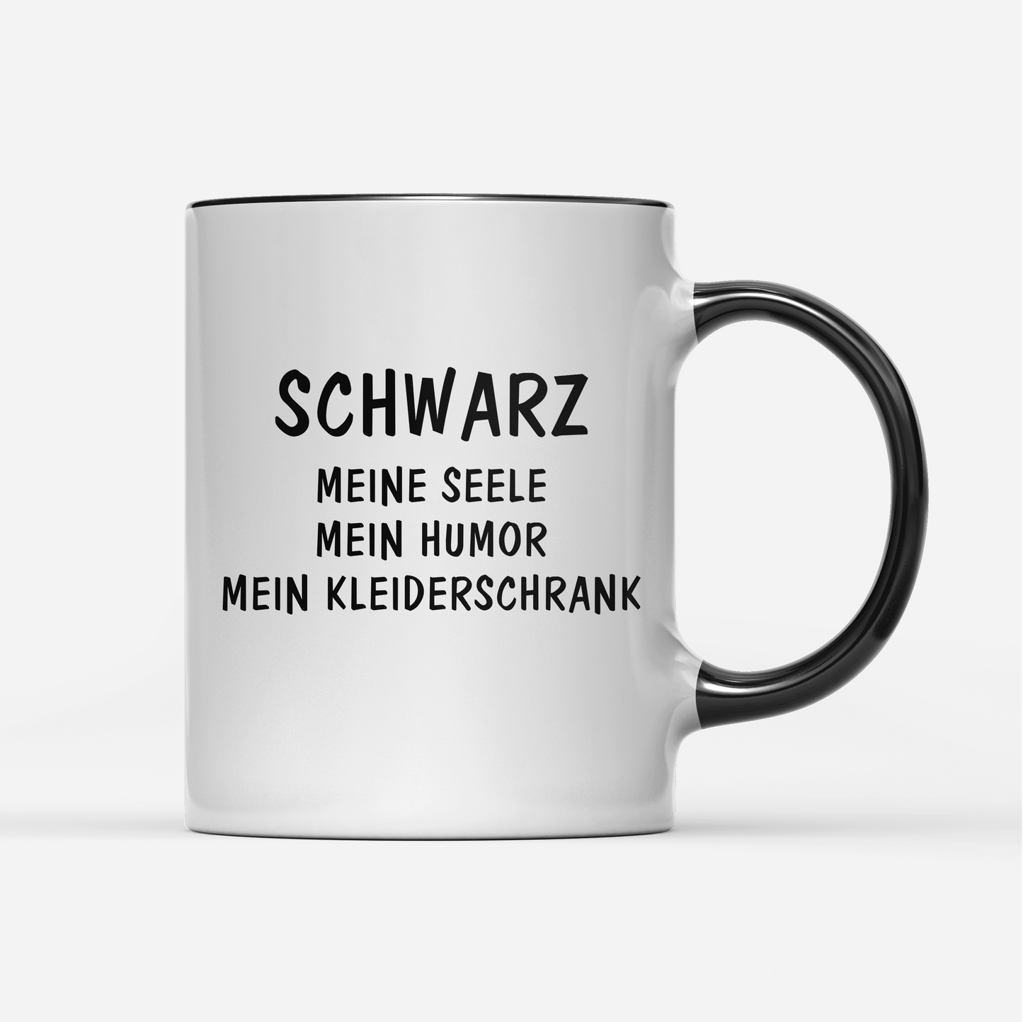 Tasse Schwarz