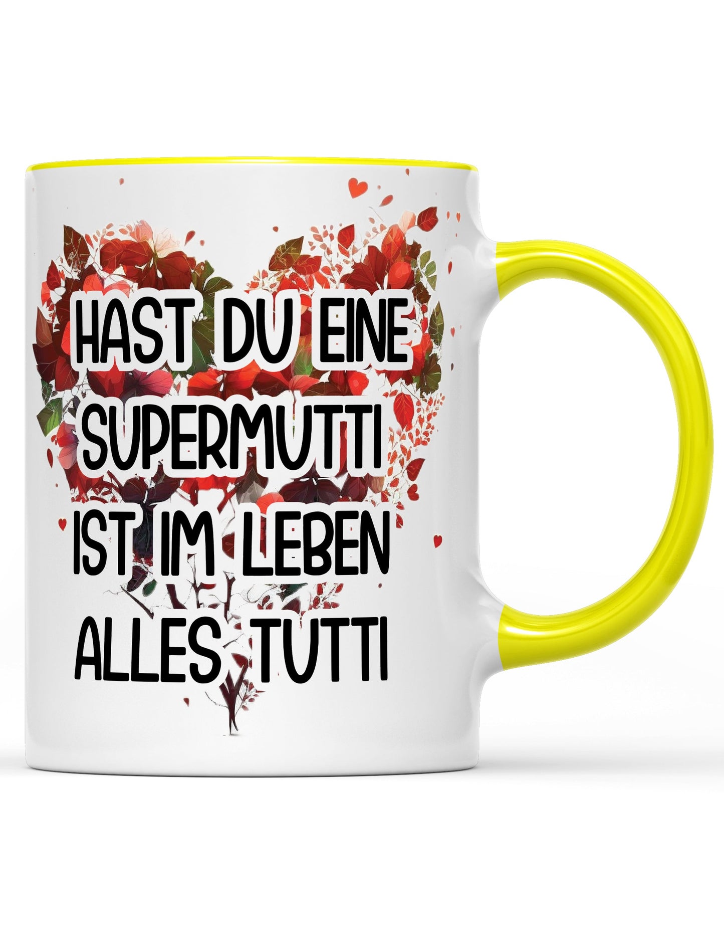 Tasse Hast du eine Supermutti ist im Leben alles tutti Muttertag Special