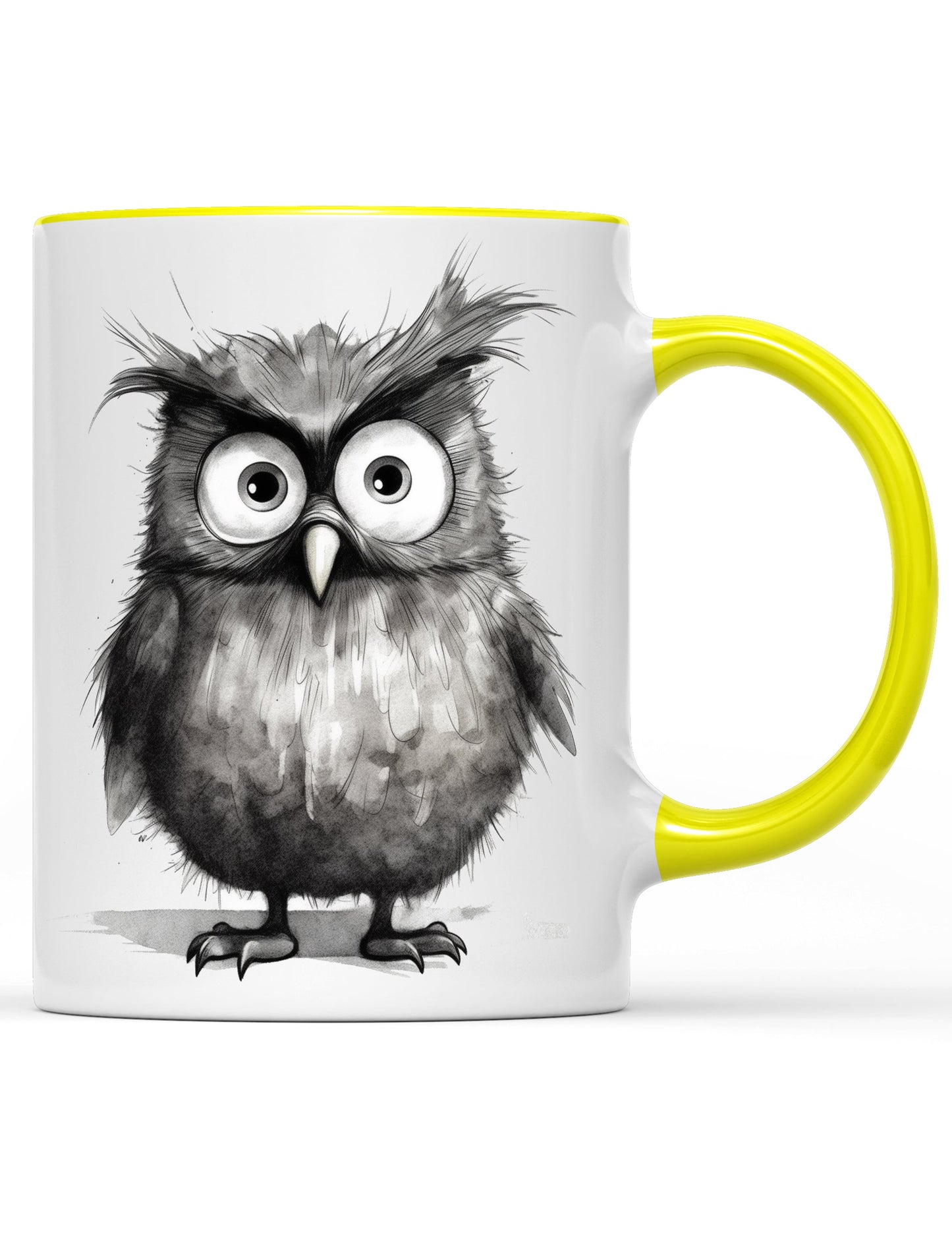 Tasse lustige Eule