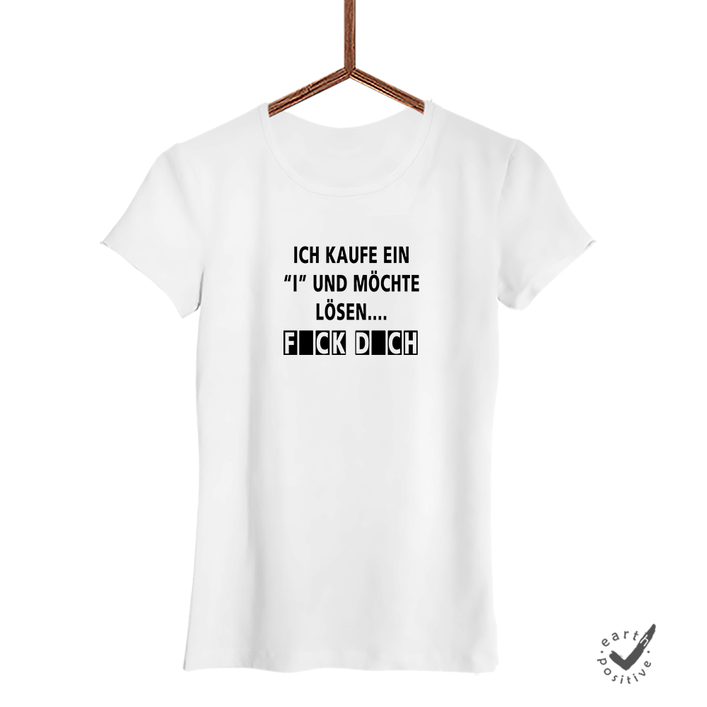Damen T-Shirt Kaufe ein i