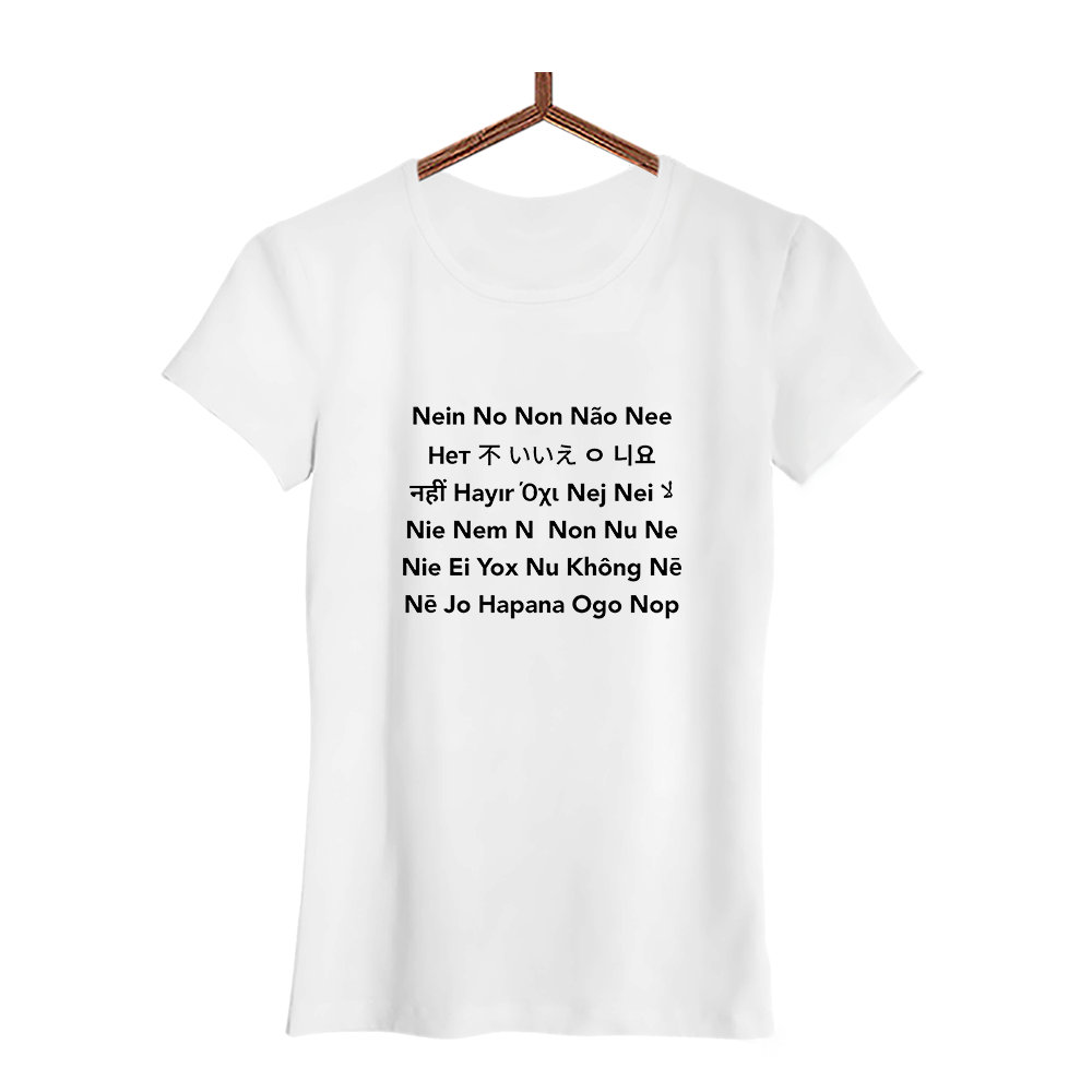Damen T-Shirt Nein No