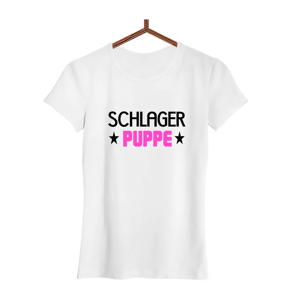 Damen T-Shirt Schlager Star