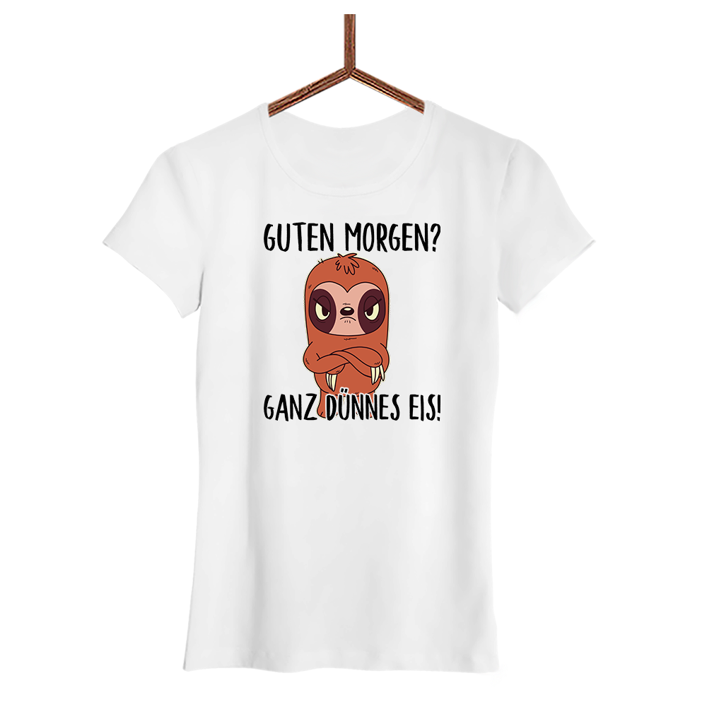 Damen T-Shirt Ganz dünnes Eis