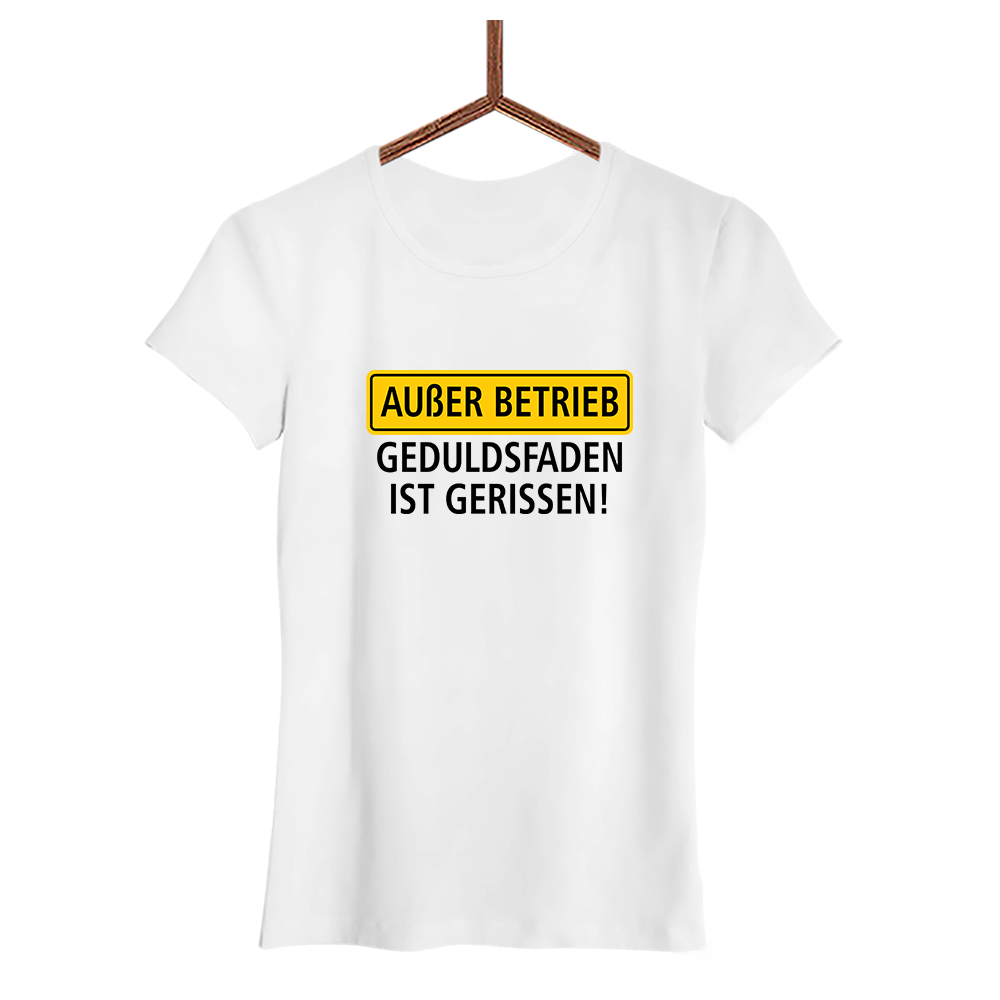Damen T-Shirt Außer Betrieb