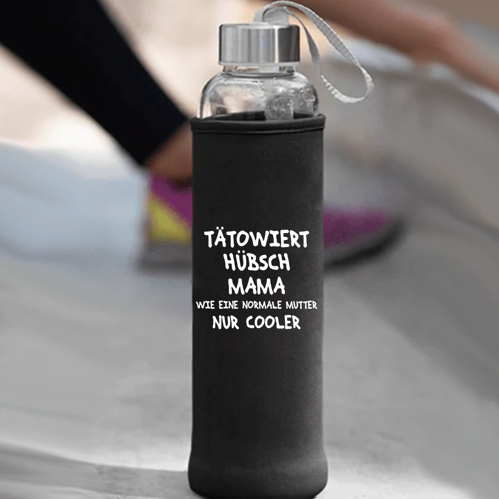 Trinkflasche Tätowiert Hübsch Mama